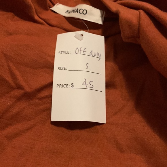 Womens MONACO cropped shoulder padded T-Shirt - Picture 7 of 8